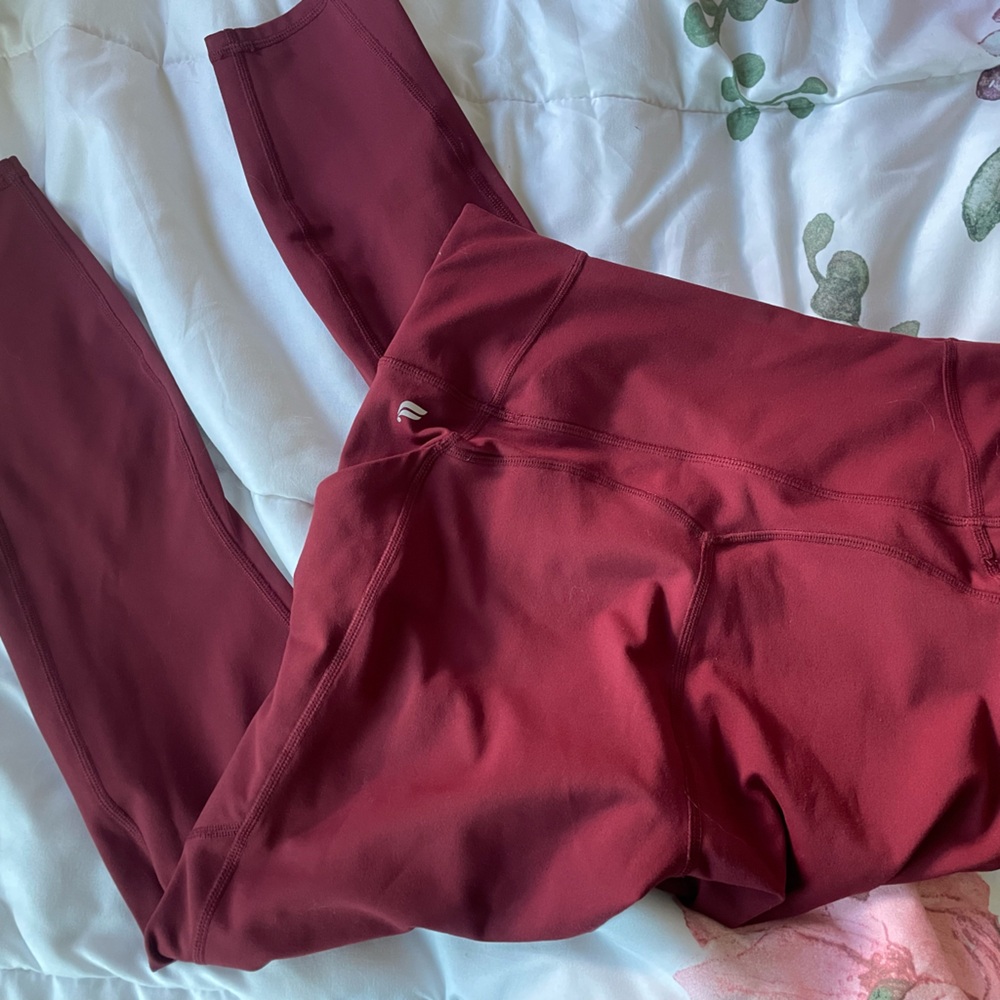 Burgundy Leggings